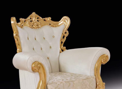Chesterfield Armchair White Couch 1 Seater Wood Textile Couches Upholstery new